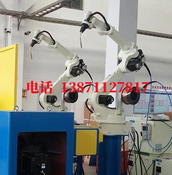加乐镇弧焊机器人工作站